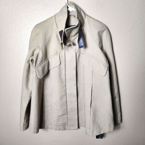Mango MNG Womens Tan Utility Jacket-Size M (NWT)
